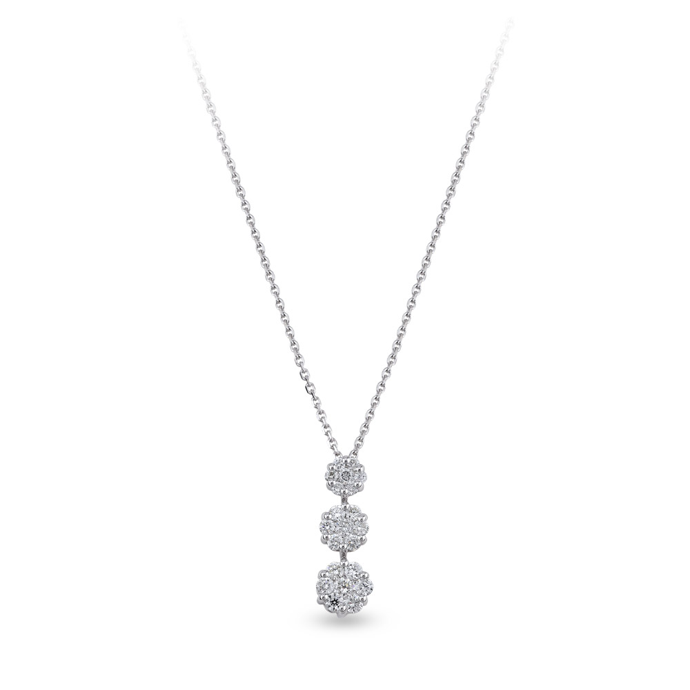 0.42 ct diamond pendant