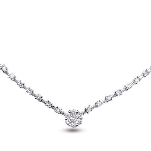 1.12 ct Diamond Necklace
