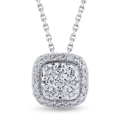 0.43 ct diamond pendant