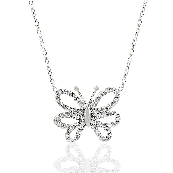 0.18 ct diamond pendant