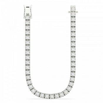 Tennis necklace with 20.61ct diamonds