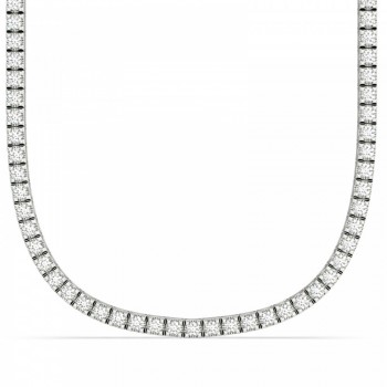 Tennis necklace with 4.50ct diamonds