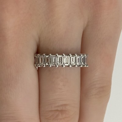 1.33 ct Baget Diamond Ring