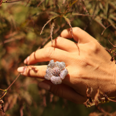 3.99 ct Brown Diamond Ring