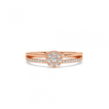 0.19 ct Diamond Ring