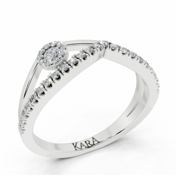 0.22 ct Diamond Ring