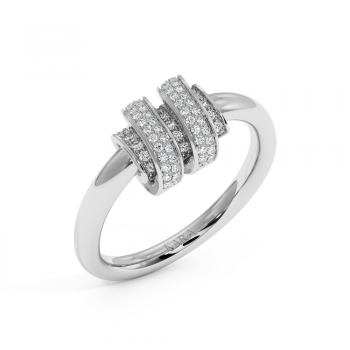 0.22ct Diamond Ring