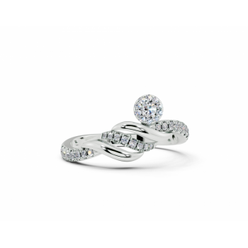 0.23ct diamond ring