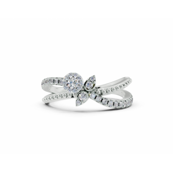 0.24ct diamond ring