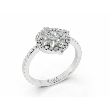 0.27ct diamond ring