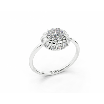 0.29ct diamond ring
