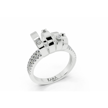 0.32ct diamond ring