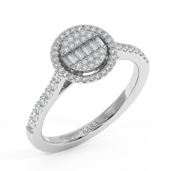 0.32ct diamond ring