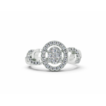 0.39ct diamond ring