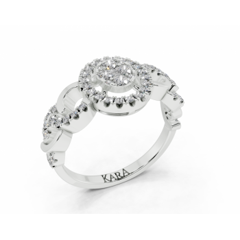 0.39ct diamond ring