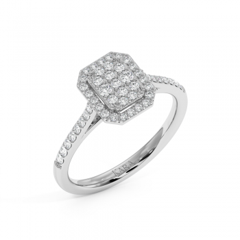 0.39ct Diamond Ring