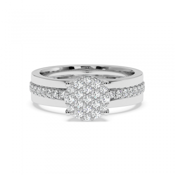 0.42ct diamond ring