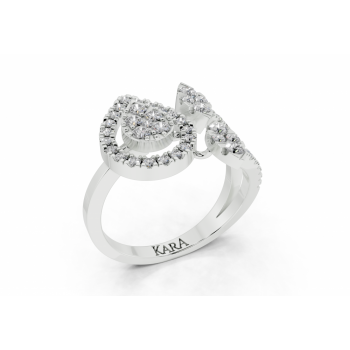 0.56ct diamond ring