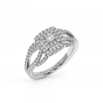 0.58ct Diamond Ring
