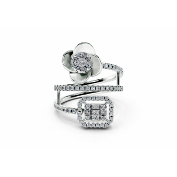 0.61ct diamond ring