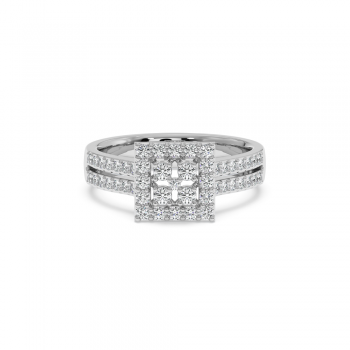 0.61ct Diamond Ring