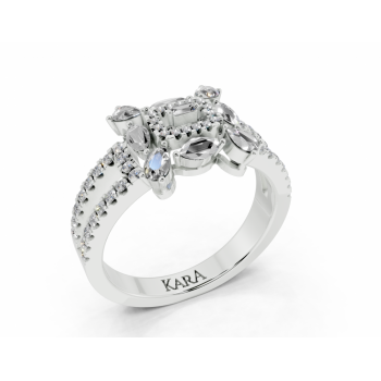 0.63ct diamond ring