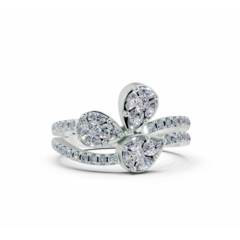 0.66ct diamond ring