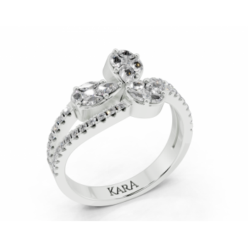 0.66ct diamond ring