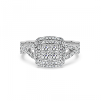 0.74ct Diamond Ring
