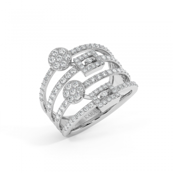 0.78ct Diamond Ring