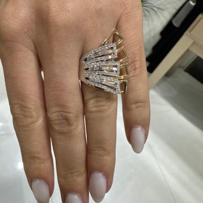 0.84 ct diamond ring