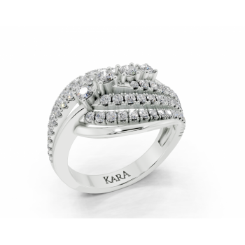0.84ct diamond ring