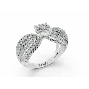 0.87ct diamond ring