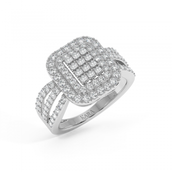0.89ct Diamond Ring