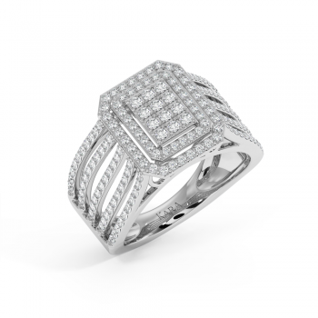 0.91ct Diamond Ring