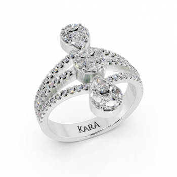0.93ct diamond ring