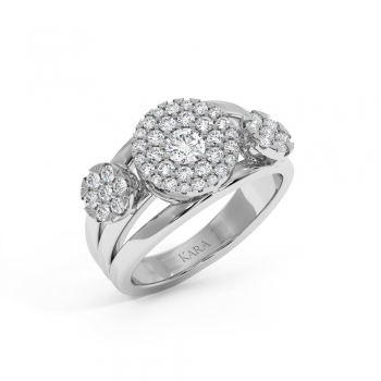 0.97ct Diamond Ring