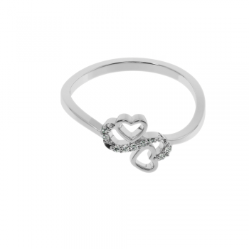 Diamond ring of about 0.05 ct