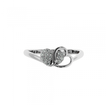 Ring with diamonds approx. 0.12 ct