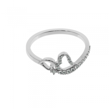 Ring with diamonds approx. 0.15 ct