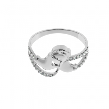 Diamond ring weighing approximately 0.21 ct