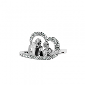 Diamond ring weighing approximately 0.31 ct