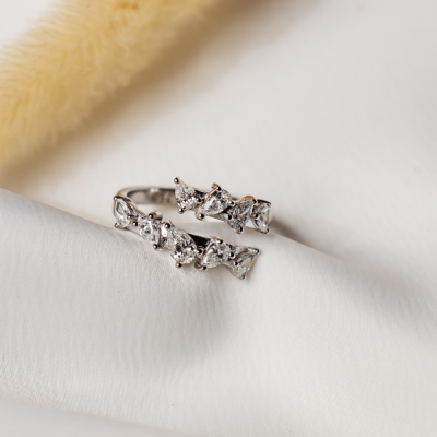 1.23 ct Pear Diamond Ring