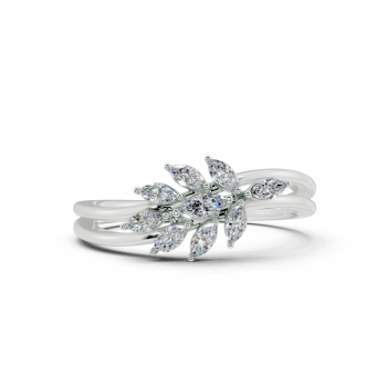 0.21ct Marquise Cut diamond ring