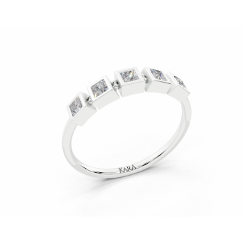 0.25ct Princess Cut diamond ring