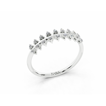 0.12ct round diamond ring