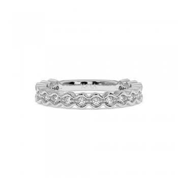 Ring with round diamonds 0.23ct