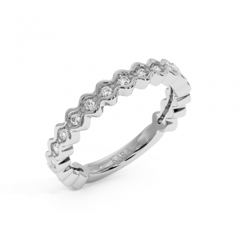 Ring with round diamonds 0.23ct