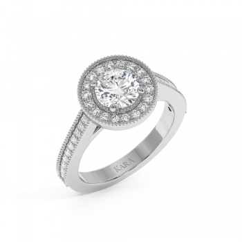 1.35 ct round diamond ring 