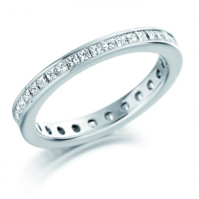 Eternity 1.50 ct Princess Diamond Eternity Ring